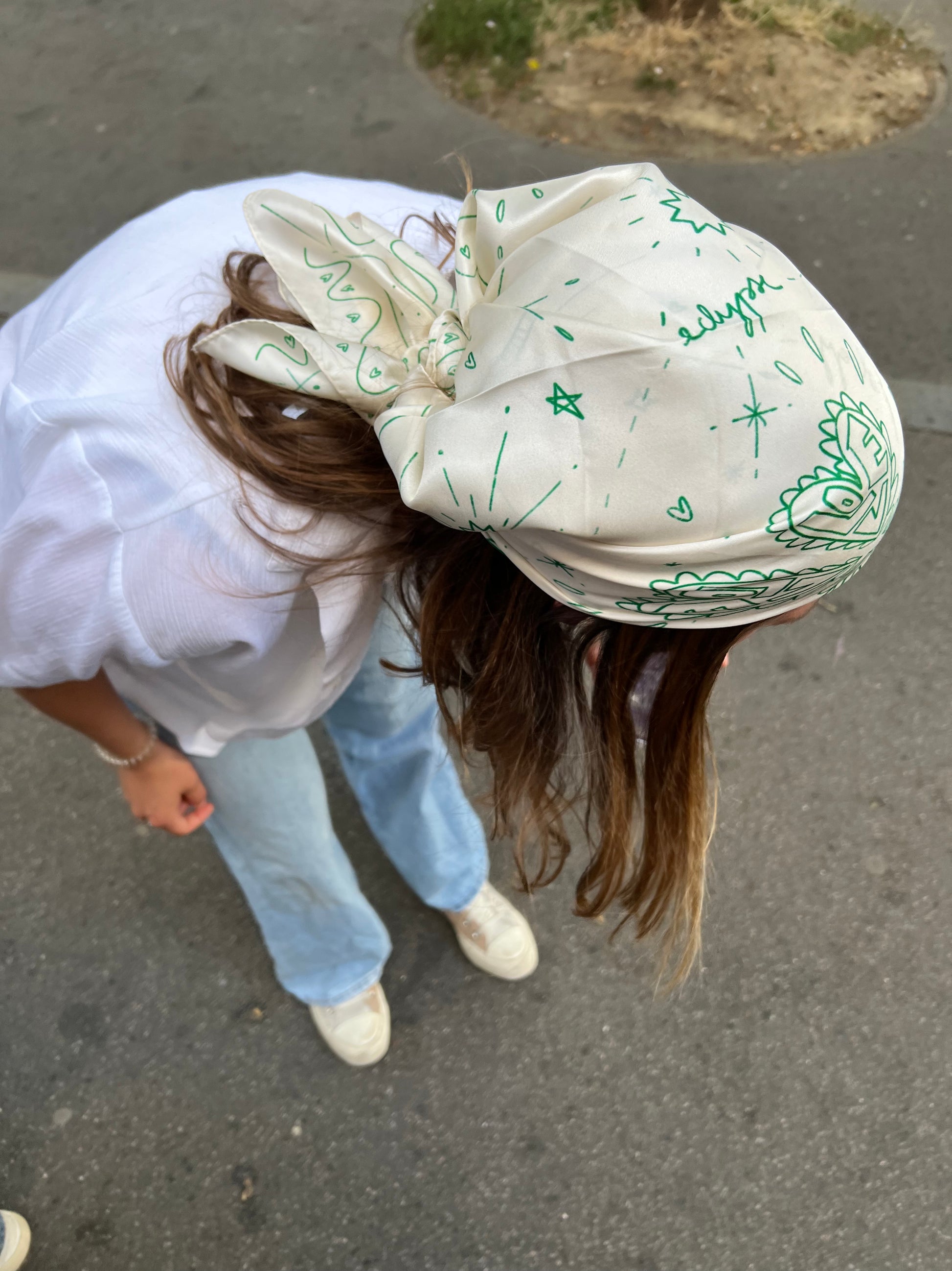Foulard Fin, Léger Et Doux Pour Femme - Foulard En Soie - Écharpe Foulard Fin, Léger Et Doux Pour Femme - Foulard En Soie - Écharpe